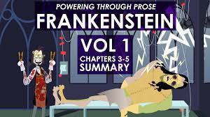 Frankenstein - Mary Shelley - Volume 3 Chapters 1-4 - Powering Through  Prose Series