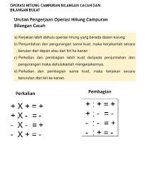 Operasi hitung campuran bilangan cacah. Les Mtk Pdf