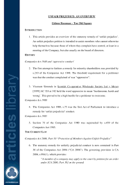 Well, if you are referring to the stamp duty (remission) order 2008 and the stamp duty (remission) (no. Unfair Prejudice An Overview By Ten Old Square Issuu