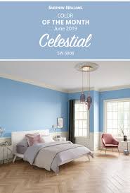 For Your Next Diy Bedroom Paint Project Shoot For The Stars With The Sherwin Williams Color Of The Mont Blue Room Paint Blue Bedroom Paint Blue Bedroom Design