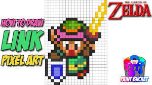 Check out amazing 16bit artwork on deviantart. How To Draw Link From The Legend Of Zelda A Link To The Past 16 Bit Pixel Art Tutorial Youtube