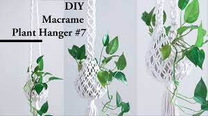 Macrame Plant Hanger 7 Supper Easy For Beginner Diy Tutorial Youtube Macrame Plant Hanger Patterns Macrame Plant Hanger Diy Macrame Plant Hanger Easy