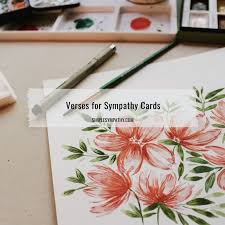 Make it extra special with a photo of their furry friend, a favorite memory, or nostalgic anecdote about the animal. Verses For Sympathy Cards Simple Sympathy