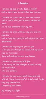 I Promise Wedding Vows To Husband Vows Quotes Wedding Vows