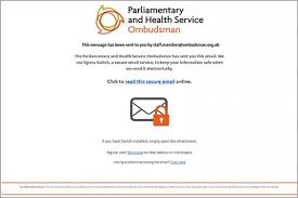 Welcome to the parliamentary and health service ombudsman. Using Our Secure Email Service Parliamentary And Health Service Ombudsman Phso