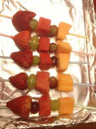 Safe Fruit Kebabs For Kid S School Parties Use Straws Instead Of Skewers Fruit Kebabs Kids Party Food Kids Meals