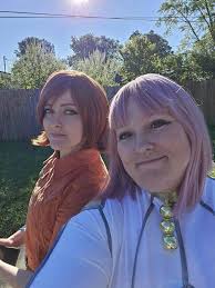 Matsuricon attendees dressed as Wolfs Rain characters