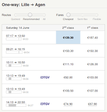 Travel passes valid for everyone. Why Are French Tgv Prices Different Between Loco2 And Capitaine Train Travel Stack Exchange