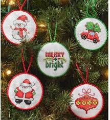 Maybe you would like to learn more about one of these? Bucilla Christmas Minis Christmas Ornaments Cross Stitch Kit 86672 123stitch