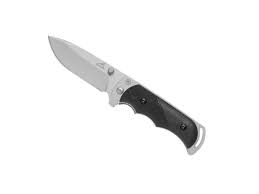 The knife features dual thumb studs that allow the blade to be opened effortlessly using one hand. Gerber Freeman Guide Folder Drop Point Plain Edge Pocket Knife With Nylon S Newegg Com
