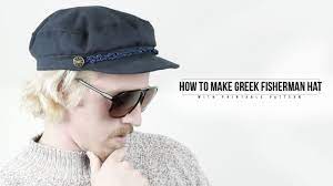 Greek Fisherman Hat Pattern Properfit Clothing In 2021 Greek Fisherman Hat Fisherman Hat Hats