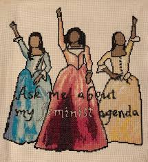 Check spelling or type a new query. Fo Finally Finished My Original Schuyler Sisters Hamilton Cross Stitch Crossstitch