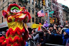 Chinese Lunar New Year Nyc Rain Doesn T Dampen Lunar New Year Celebrations In Nyc Cgtn America