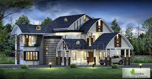 Beautiful Modern 5 Bhk House Architecture Kerala House Design Best Exterior House Paint Craftsman Exterior