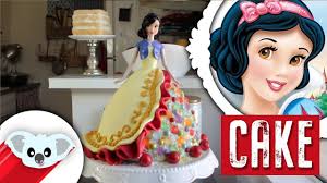 Disney dolls princess cinderella snow white toys cake toppers party decor last 2. Snow White Doll Cake Disney Princess Youtube