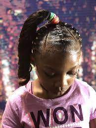 Beautiful Rubberband Hair Styles For Little Natural Hair Black African American Girls For Weddings Si Hair Styles Natural Hair Styles Girls Natural Hairstyles