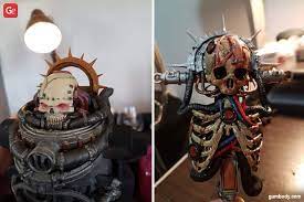 Tips On How 3d Print And Paint Chaplain 40k Model 3d Printing Space Marine Chaplain Chaplain