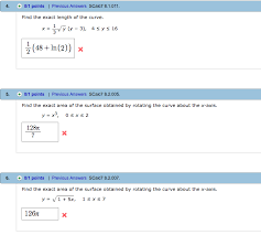 Download webassign answers calculus 1 calculus: 4 0 1 Points Previous Answers Scalc7 8 1 011 Find Chegg Com