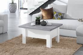Ob rund oder rechteckig, ob weiß oder schwarz, ob edle designernote oder mit einem hauch exotik, ob aus holz oder aus metall: Design Couchtisch Tisch Oslo Beton Betonoptik Weiss Matt Hohenverstellbar 49 76cm Aufklappbar 90 180cm Esstisch Design Impex