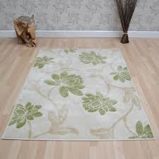 Comes in oranted floral pattern in beige color. Vogue Floral Rugs Vg42 In Cream And Green Buy Online From The Rug Seller Uk