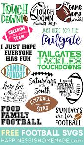 Download 14 Free Football Svg Files Happiness Is Homemade