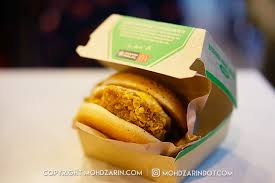 Ya, lemak mempunyai tempatnya juga. Nasi Mcd Dan Burger Nasi Lemak Mohd Zarin