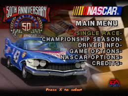 Display your spirit and add to your collection with officially licensed nascar diecasts in 1:24 or 1:64 model car sizes and much more from the ultimate sports store. Nascar 98 Playstation The Cutting Room Floor