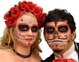 The day of the dead festival has become very popular, not only in mexico, where it originated, but around the world, too. Ruby Sugar Skull Day Of The Dead Face Tattoo Kit 1