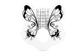 Schablone schmetterling schmetterling vorlage kinder basteln draussen basteln frühling fensterdeko bastelvorlagen zum ausdrucken schablonen zum ausdrucken malvorlage schmetterling schmetterling ausmalen schmetterling zeichnen. Jolifin Schmetterling Schablone Mandelform 500er Pretty Nail Shop 24