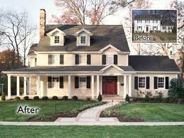 Two story rear addition on a colonial. 33 Colonial Addition Ideas Colonial House House Exterior Colonial Exterior