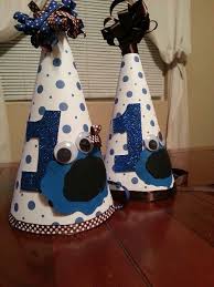 Party hat 3 party hats. Pin By Linda Baars On Pretty Things To Gift Cookie Monster Birthday Party Cookie Monster Party Cookie Monster Birthday