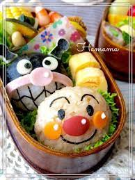 アンパンマン バイキンマンのお弁当 主人のお弁当 あおい7歳のお誕生日 2歳 誕生日 料理 誕生日 料理 お弁当