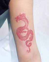 Pin By P O U T T Y A N G E L S On Tats In 2020 Dragon Tattoo For Women Red Dragon Tattoo Red Tattoos
