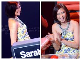 Spotted Sarah Geronimo Wearing A Floral Dress From Unica Hija In The Voice Kids Show Kids Shows Floral Dress Geronimo