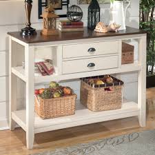 Porter server with storage cabinet. Ashley Signature Design Whitesburg 1331479 Two Tone Dining Room Server Dunk Bright Furniture Servers