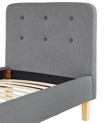 Black leather single bed with guest trundle bed frame. Argos Home Ashby Single Bed Frame Reviews