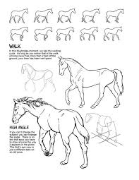 Majestic Movement Horse Drawings Realistic Drawings Horse Artwork