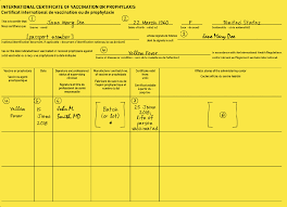 A digital vaccination certificate should be an additional offer. Smblog 13 August 2020
