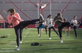 Memorial Stadium hosts new workouts with Campus Recreation's group classes 