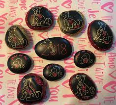 Chinese New Year 2018 Painted Rocks Year Of The Dog Chinese New Year Crafts Homeade Gifts Happy Chinese New Year