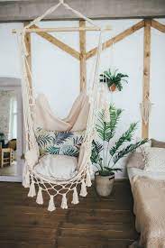 hammock hammock chair boho hammock rocking chair with etsy in 2020 bedroom design room decor bedroom decor