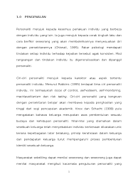 Ujian karakter percuma utk kenali diri sendiri dan pasangan kkdi. Personaliti Diri Manusia