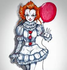 Pennywise Female Ver 02 By Danykabii Pennywise The Dancing Clown Horror Movie Art Pennywise The Clown