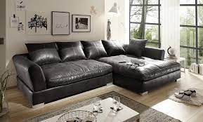 Big sofa strukturstoff grau wohnlandschaftxora0d big sofas sectional couch sofa. Big Sofa L Form Vintage Schwarz Grau Kaufland De