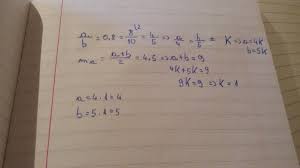 Maybe you would like to learn more about one of these? Raportul A Doua Numere Este 0 8 Iar Media Lor Aritmetica Este 4 5 Aflati Numerele Brainly Ro