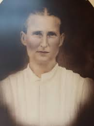 Hand Tinted Framed Photograph Woman Tennessee 19x15" W Frame