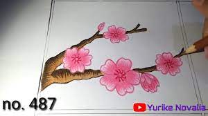 Tujuannya adalah agar warna gambar lebih sempurna. Mewarnai Bunga Sakura Dengan Pensil Warna Youtube