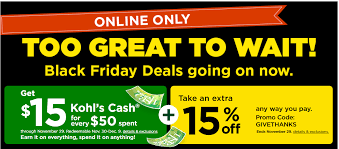 kohl's black friday small kitchen