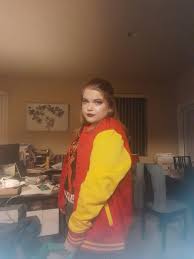 Went to hot topic today and got the Thriller letterman jacket! Can't wait  for colder weather to start so I can actually wear it! : r/MichaelJackson