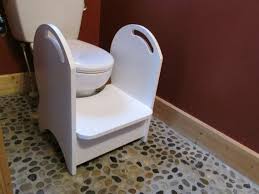 Handmade Wood Potty Step Stool White By Clemswshop On Etsy 70 00 Step Stool Step Stool Kids Potty Stool